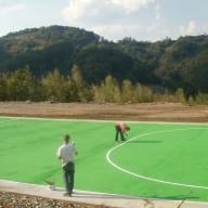 20. Izgradnja sportskih terena na fazi III flotacijskog odlagališta 2013. god.