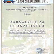 Dani Srebrenice 2013