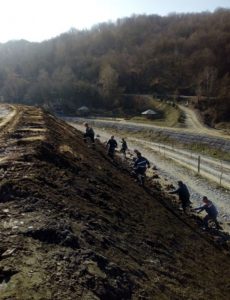 Bokovi III, IV i V faze flotacionog odlagališta